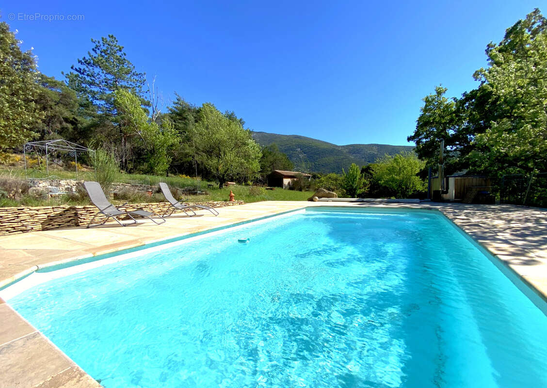 Proche vaison - maison + 2 gîtes avec vue et piscine - photo 3