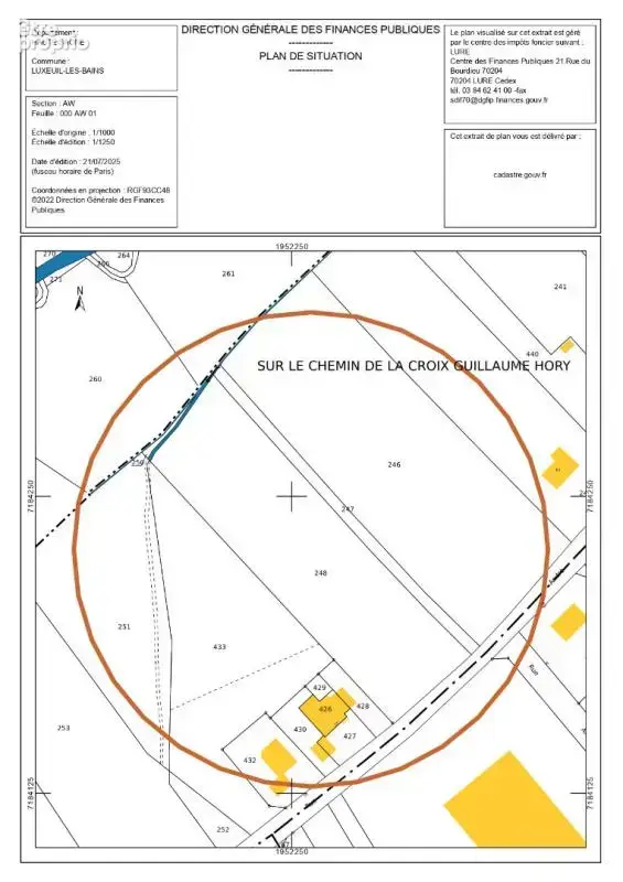 Terrain constructible  6704 m2 Luxeuil - photo 13