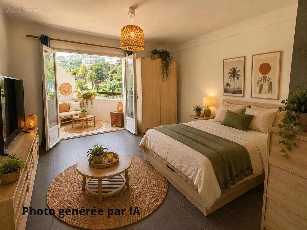 Cannes Vente studio dernier étage - photo 5