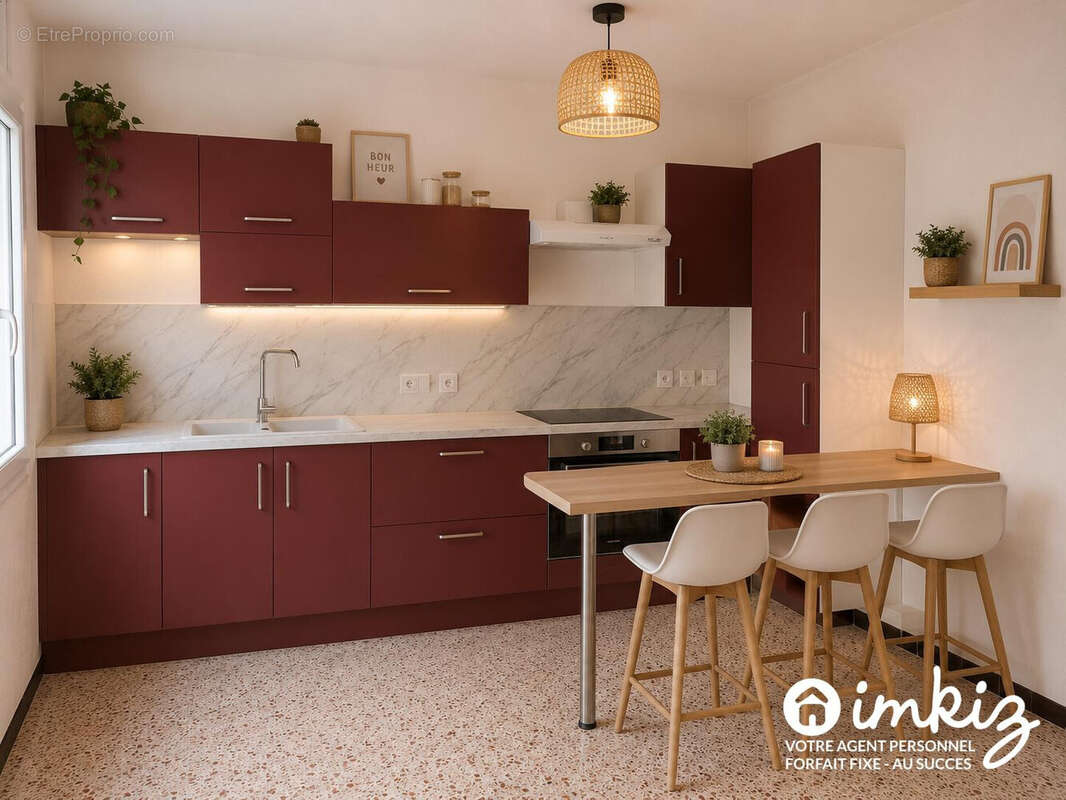 Maison 100m2 rénovée et  isolée par l extérieur - photo 3