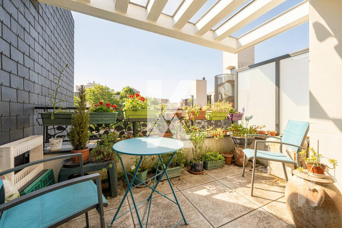 Terrasse - Appartement à GAGNY