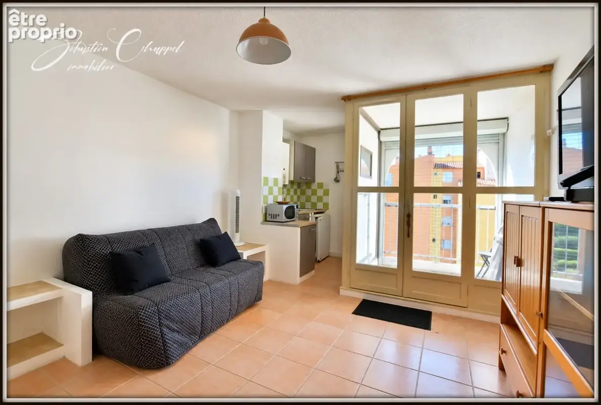 Studio 22,37 m² avec loggia et parking privatif – le cap d’agde, secteur saint-martin - photo 2
