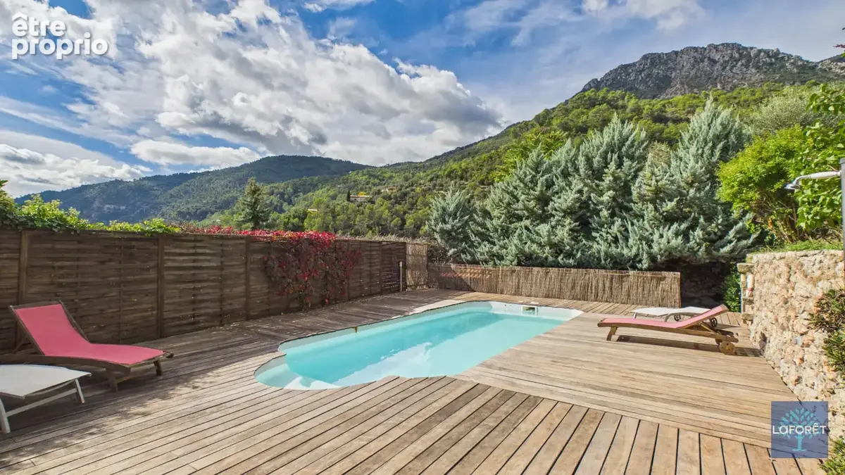 Cros d'Utelle - Maison avec piscine et vue panoramique - photo 1