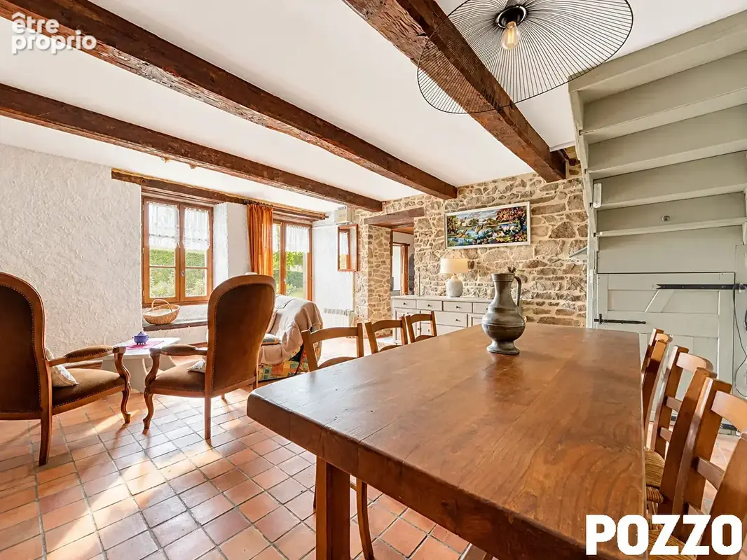 A Vendre - Sartilly Baie Bocage - Maison 3 pièce(s) 80.5 m² - MAISON EN PIERRE - TERRAIN - GARAGE - photo 5