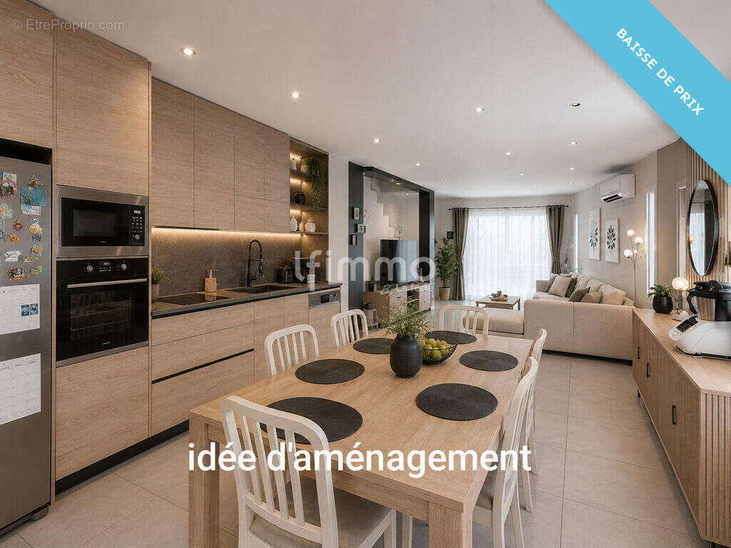 Maison 3 faces - 130 m2 - 5 chambres - Theza - photo 6