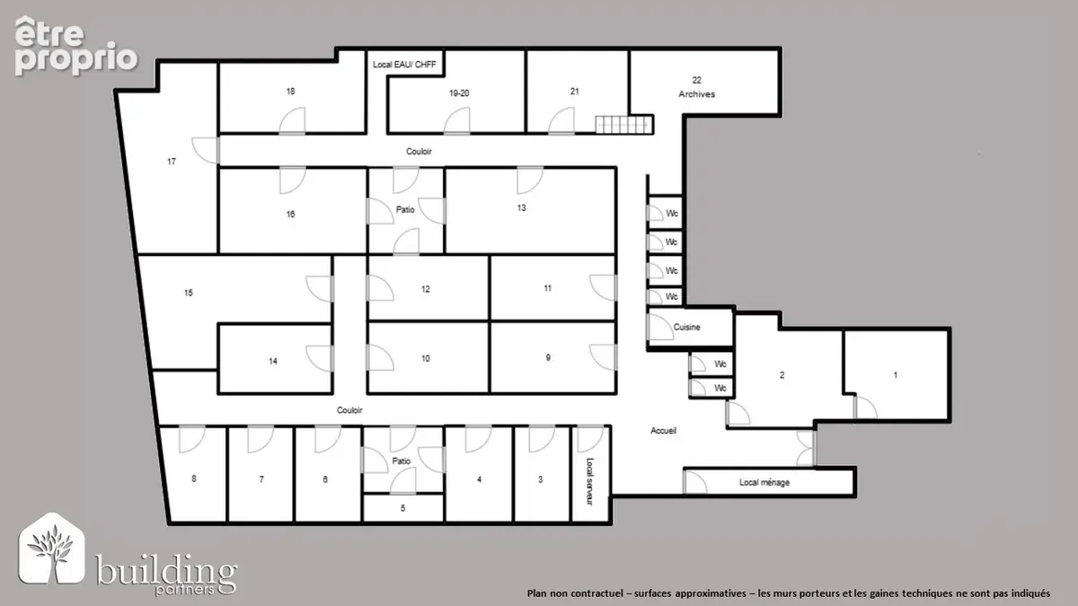 Ternes / Niel Paris 17ème - Local commercial 554,53 m² - photo 2