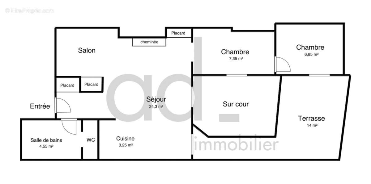 Appartement à LA ROCHELLE