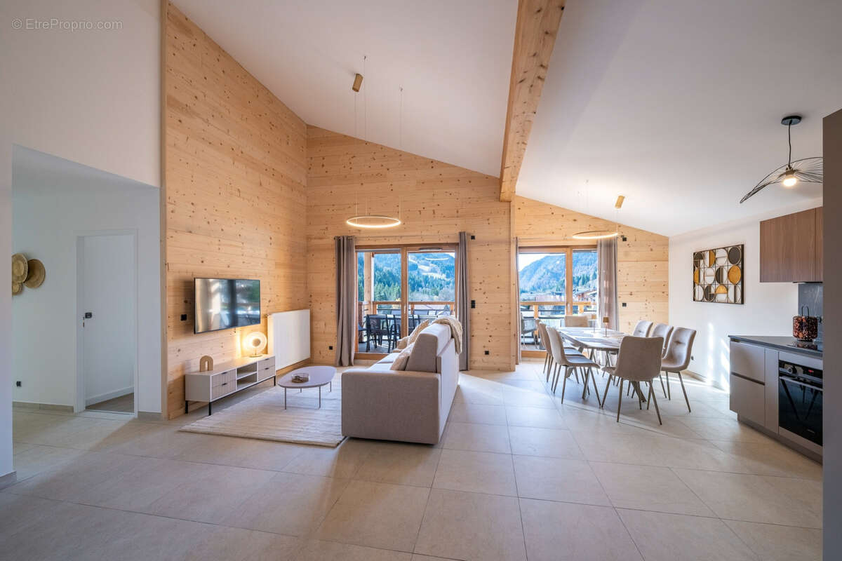 Les Gets, appartement 4 pièces meublé à vendre - photo 2