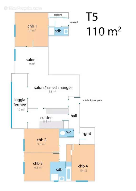 Appartement à ORLEANS