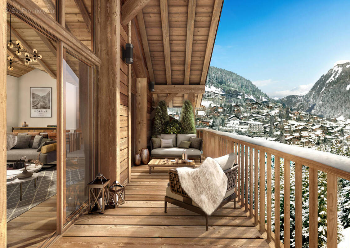 TL3D_Ski apartment for sale Morzine_CGI01_01_05_HR - Appartement à MORZINE