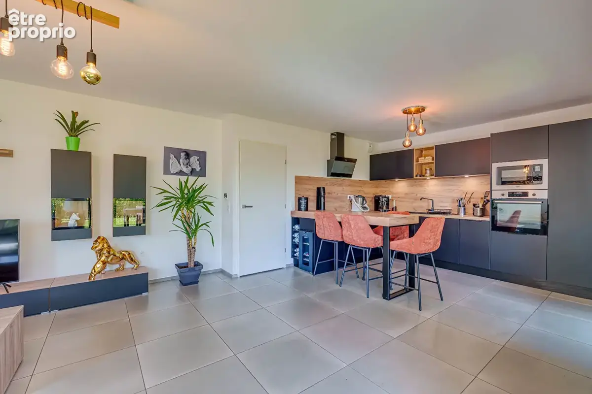 Appartement Neuvecelle 3 pièces 79.4m² en rez-de-jardin - photo 6