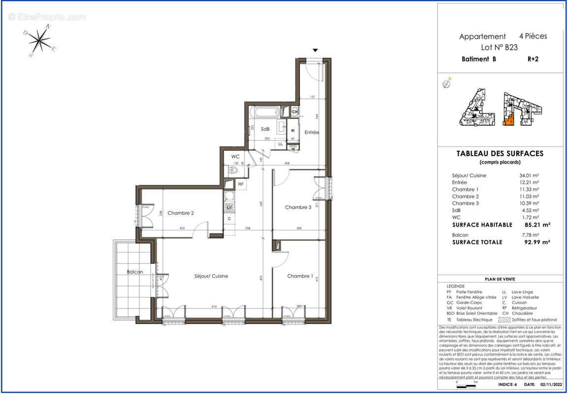 Appartement à LYON-9E