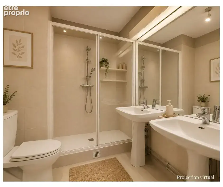 Appartement de 108 m2 -Balcon, vue dégagée, Parking inclus - photo 14