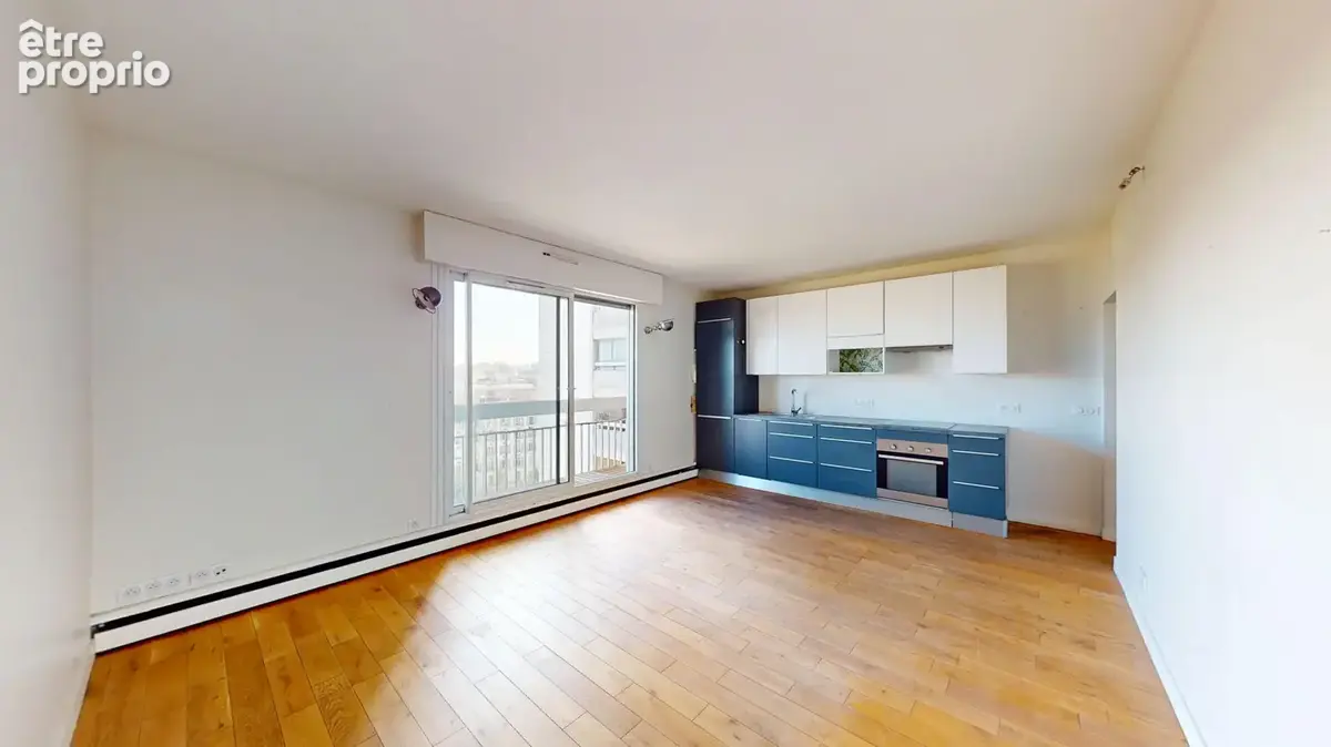 PARIS XIX    Métro Laumière ou Ourcq   3P - 1 chambre 49m²  balcon, cave et parking - photo 2