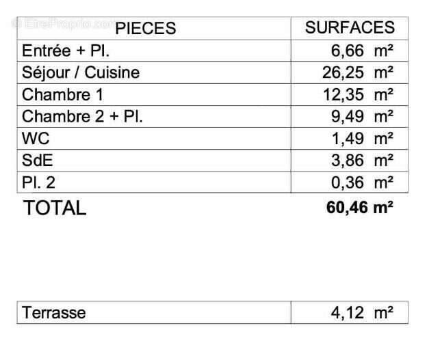 Appartement à CHATEAUBOURG