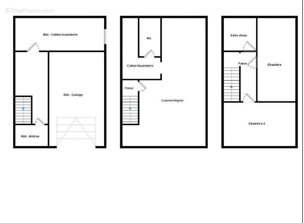 #maison #t3 #garage #gers #pascher #cazaubon  - Maison à CAZAUBON