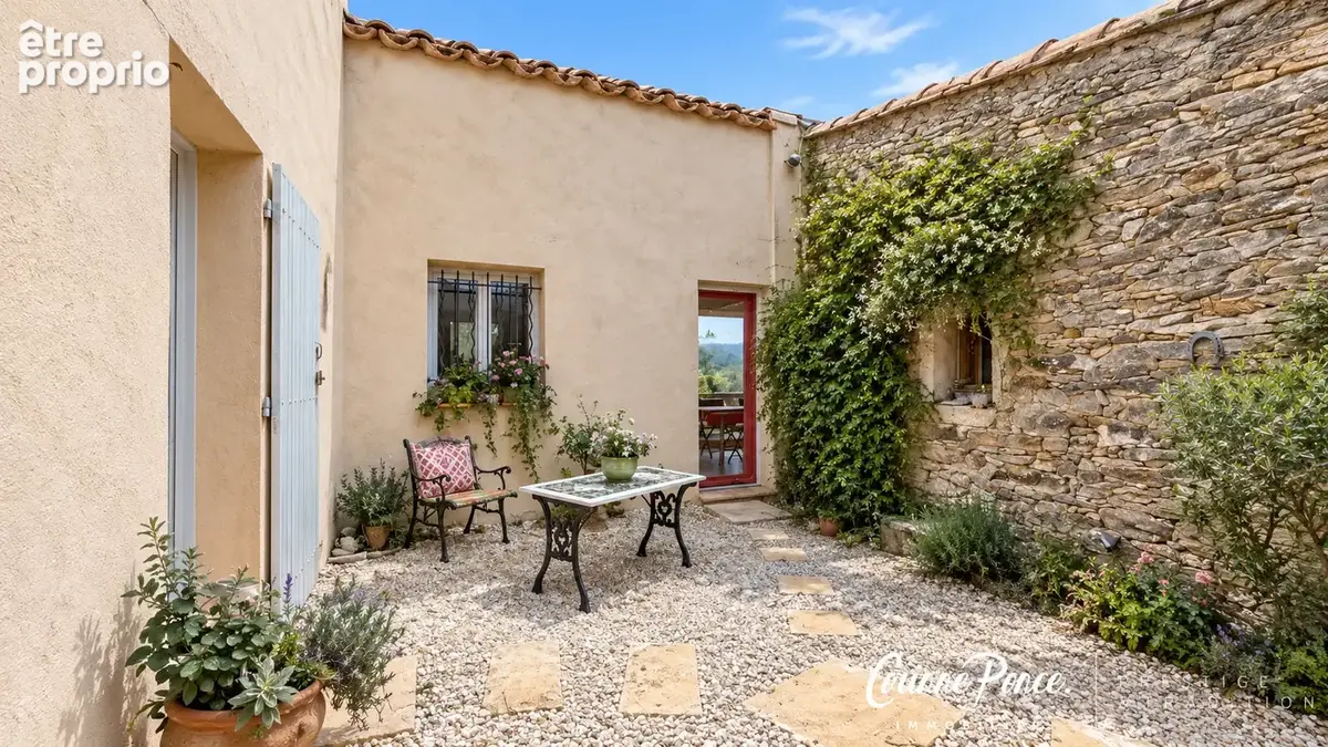 Nimes collines villa p5 studio garage mazet terrain arbore bel environnement corinne ponce immobilier - photo 4