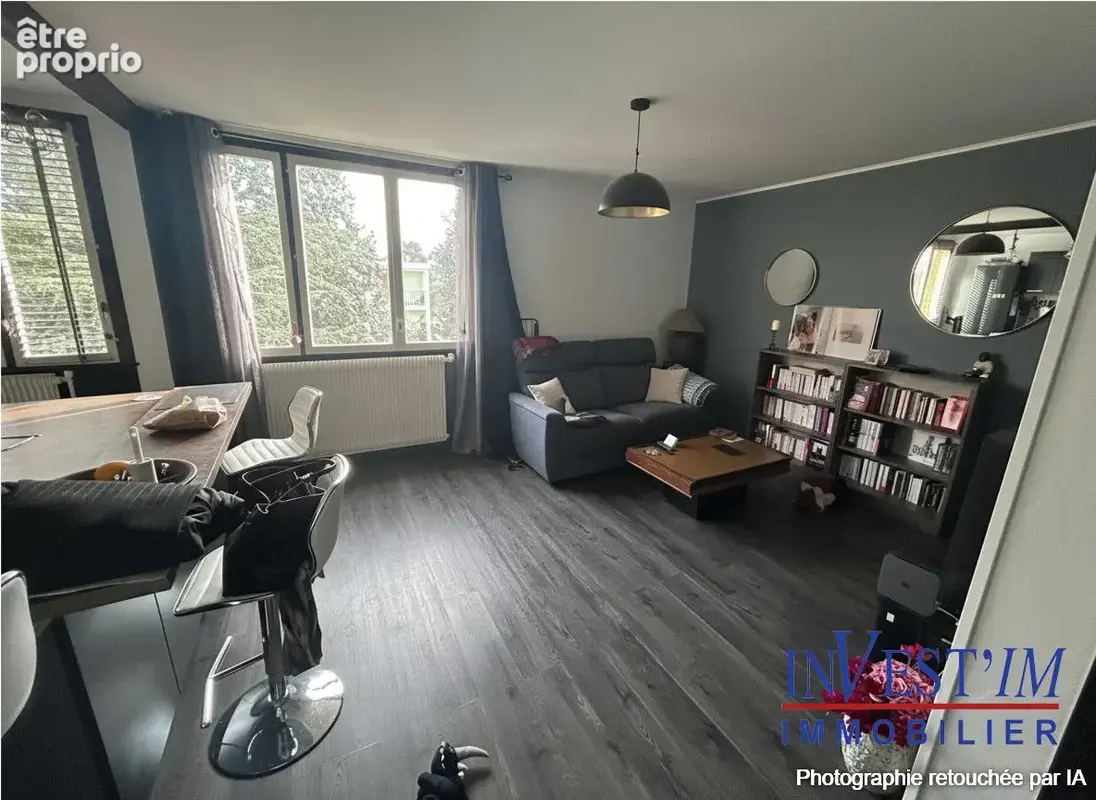 Appartement Oullins Pierre Benite 3 pièce(s) 63 m2 - photo 2
