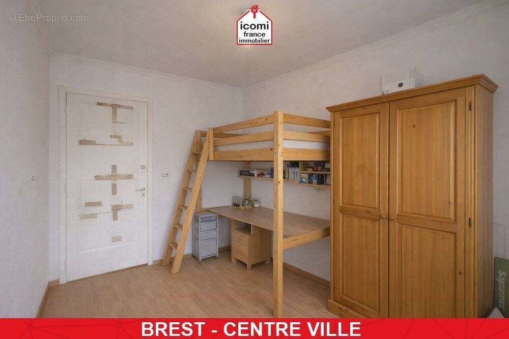 Finistere - brest (29200) - a vendre - appartement - t3  - vue degagee - balconnet - idealement situe - 3eme et dernier etage - photo 7