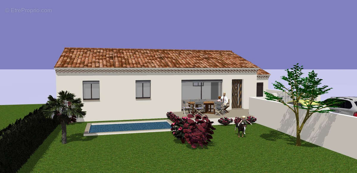 Maison à CHATEAUNEUF-DE-GADAGNE
