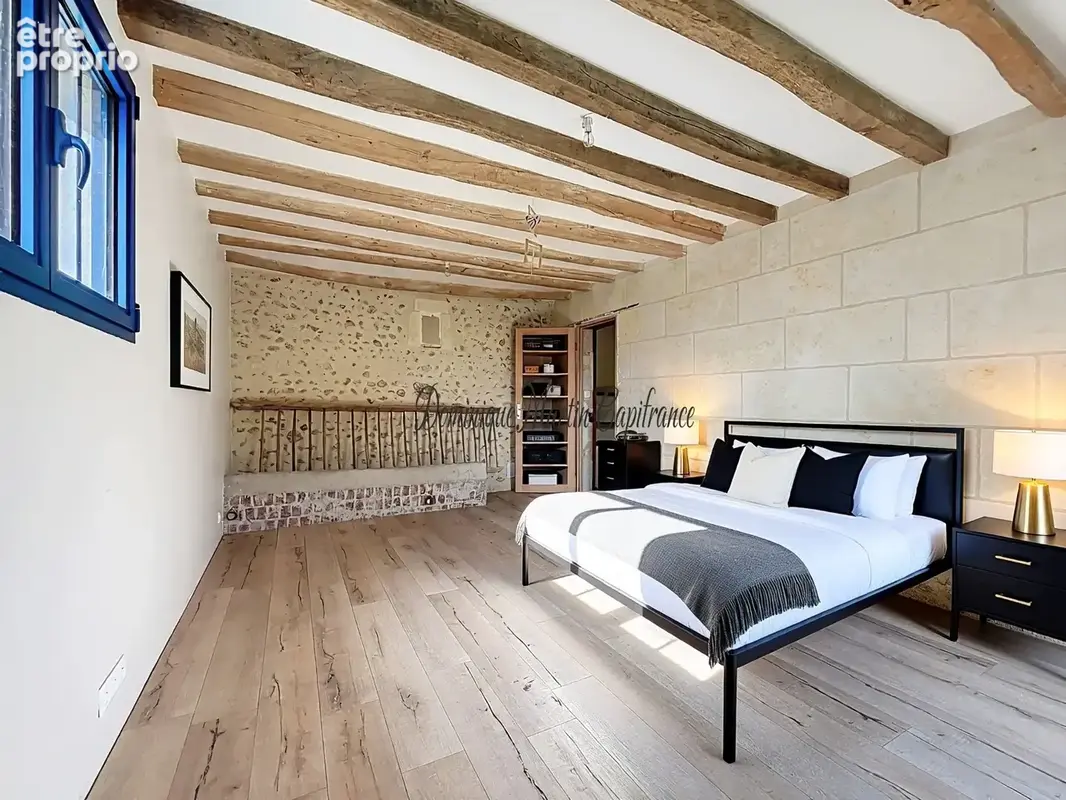 RUILLE SUR LOIR (72), maison 189m²- 7 pièces- terrains de 2845m²- garage- dépendances- puits - photo 8