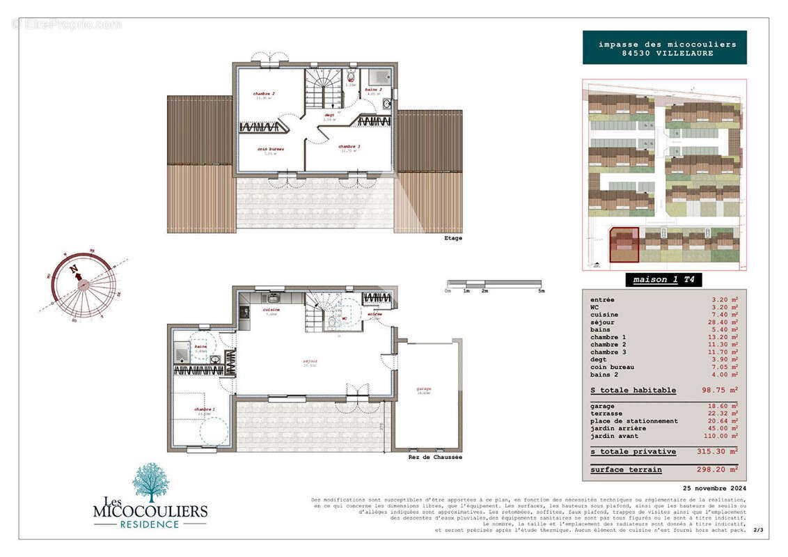 Prox Pertuis-  Maison T5 98,75 m2 avec terrasse, jardin et garage - photo 3
