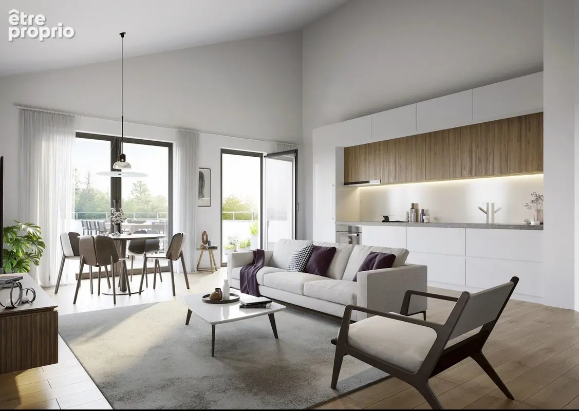 Magnifique t4 95m2 , 2eme etage, 60m2 de terrasse - photo 2