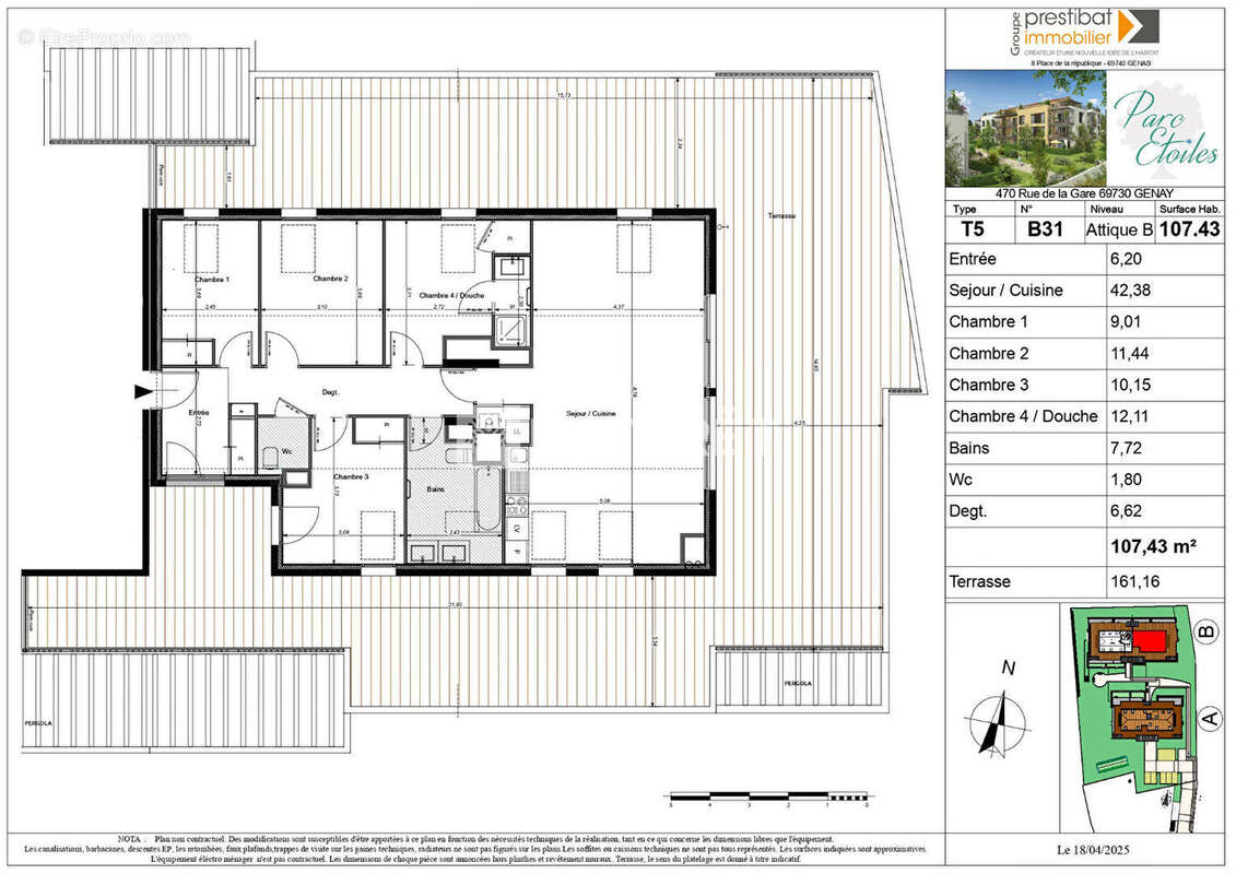 Appartement à GENAY