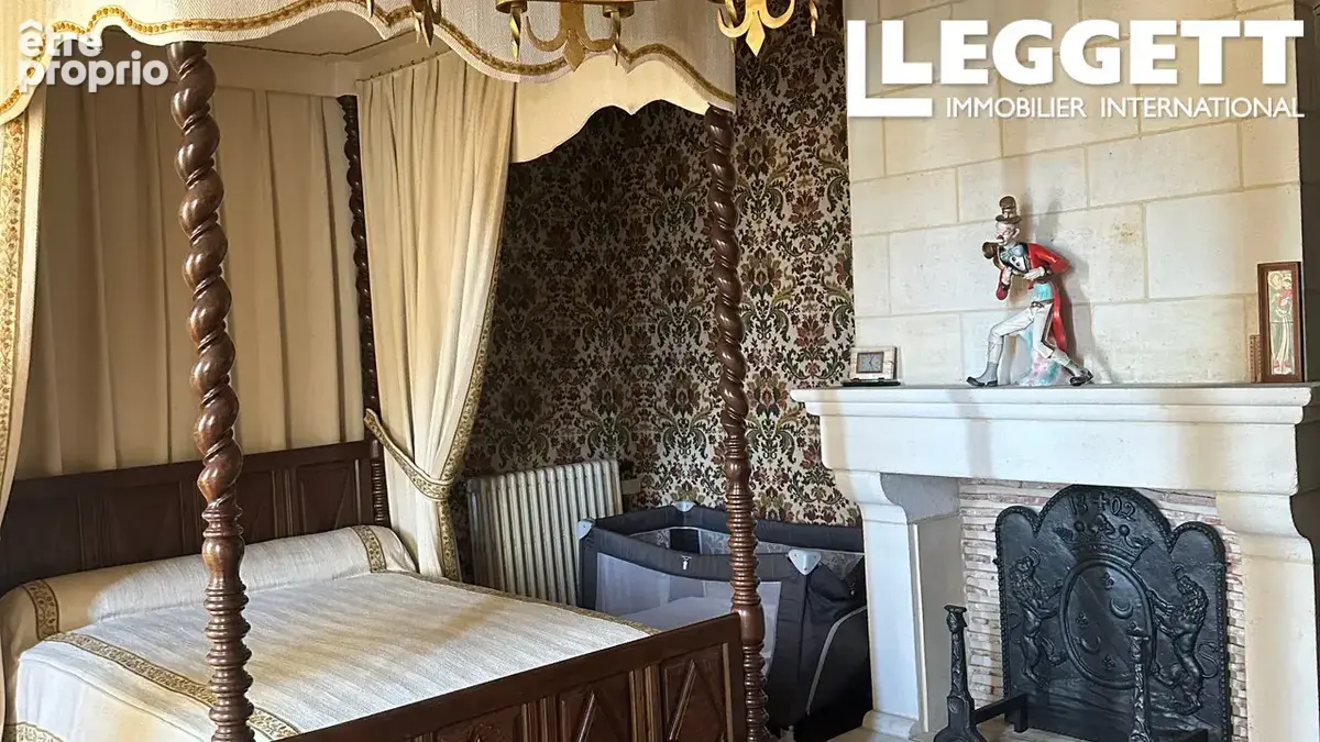 Beau château en pierre du XVIIIe siècle avec 4 chambres et piste d'atterrissage, 
surplombant Vallée Lot - photo 6