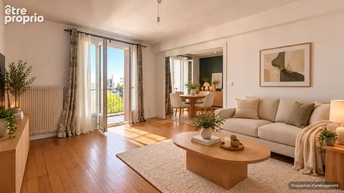 Appartement 74m² à CLERMONT-FERRAND - photo 2