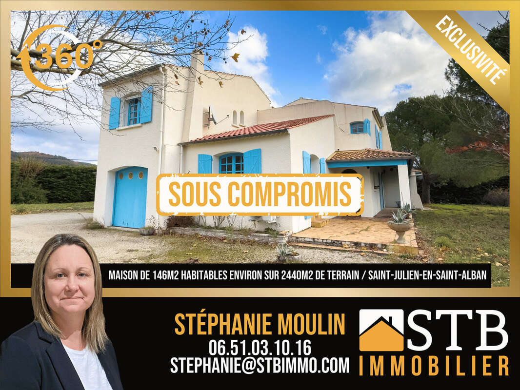 Maison à SAINT-JULIEN-EN-SAINT-ALBAN