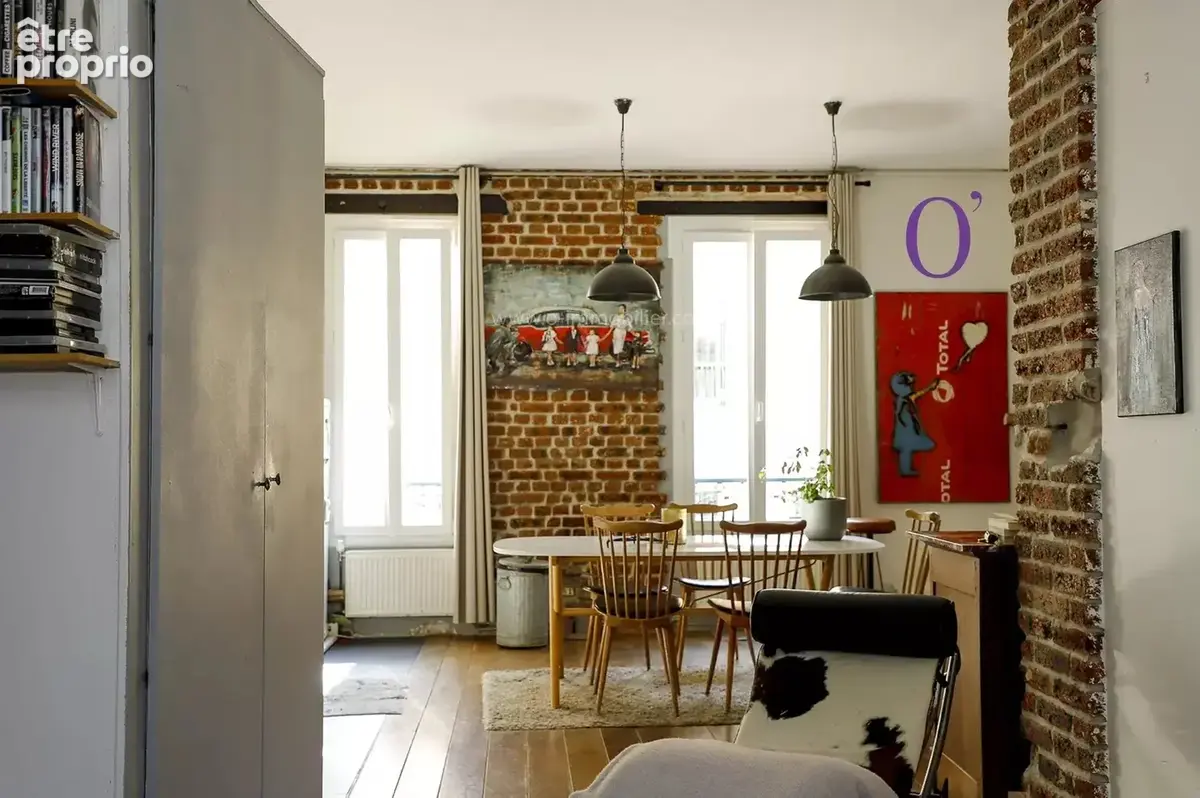 3 pièces 64 m², duplex, calme, charme, beaux volumes - photo 5