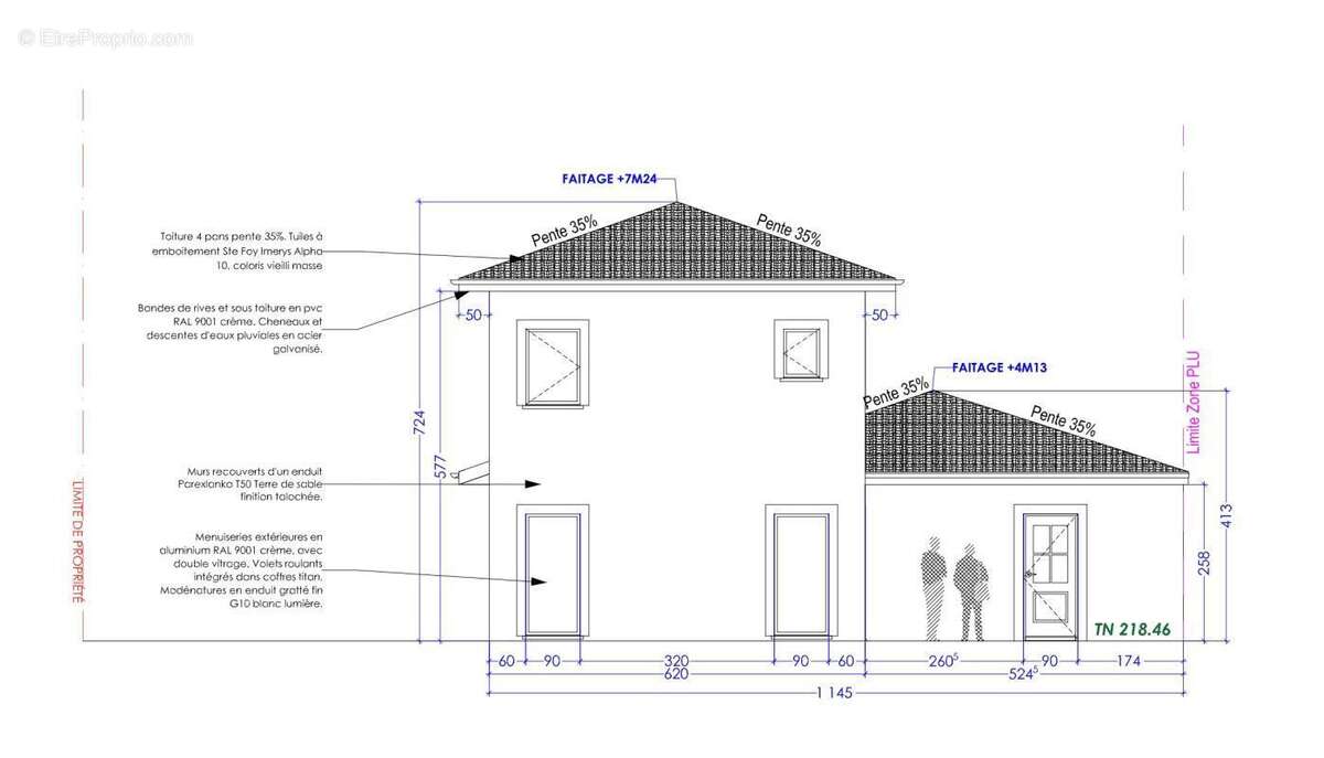 CHAMAGNIEU – Villa Neuve T5 de 115 m² sur grand terrain d’exception de 1 146 m² – Cadre d'exception - photo 7