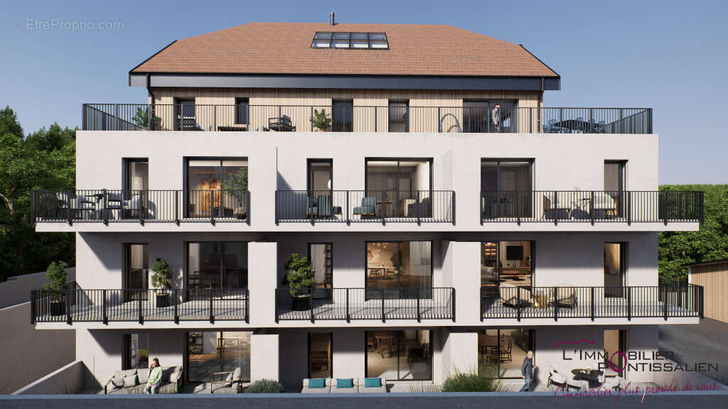 Pontarlier - hyper centre : appartement de type 2 avec terrasse - photo 3