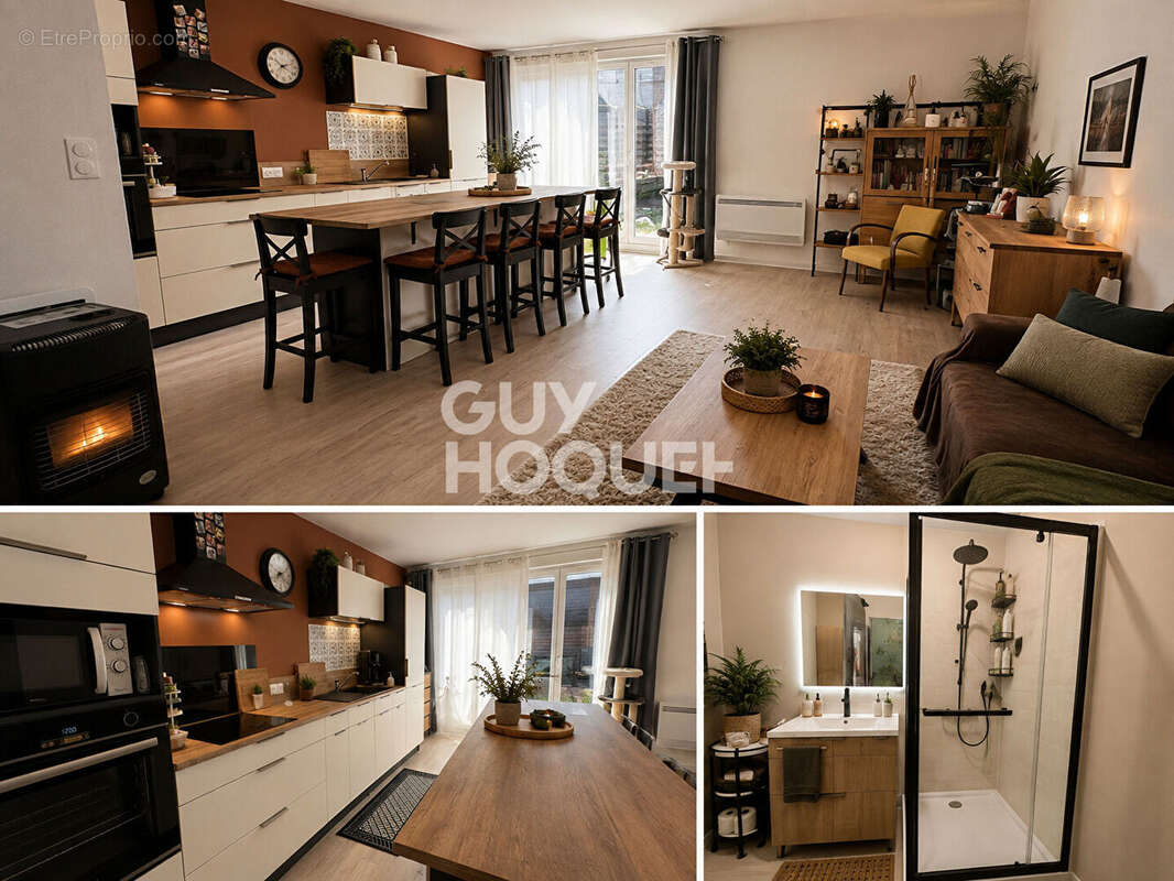 Appartement - ELBEUF - 78m² - terrasse - place de parking privative - photo 4
