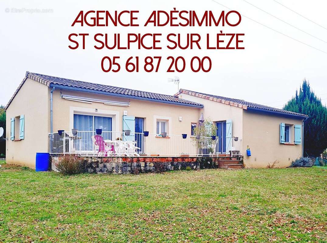 Villa St Sulpice Sur Leze 5 pièce(s) 110 m2 - photo 11