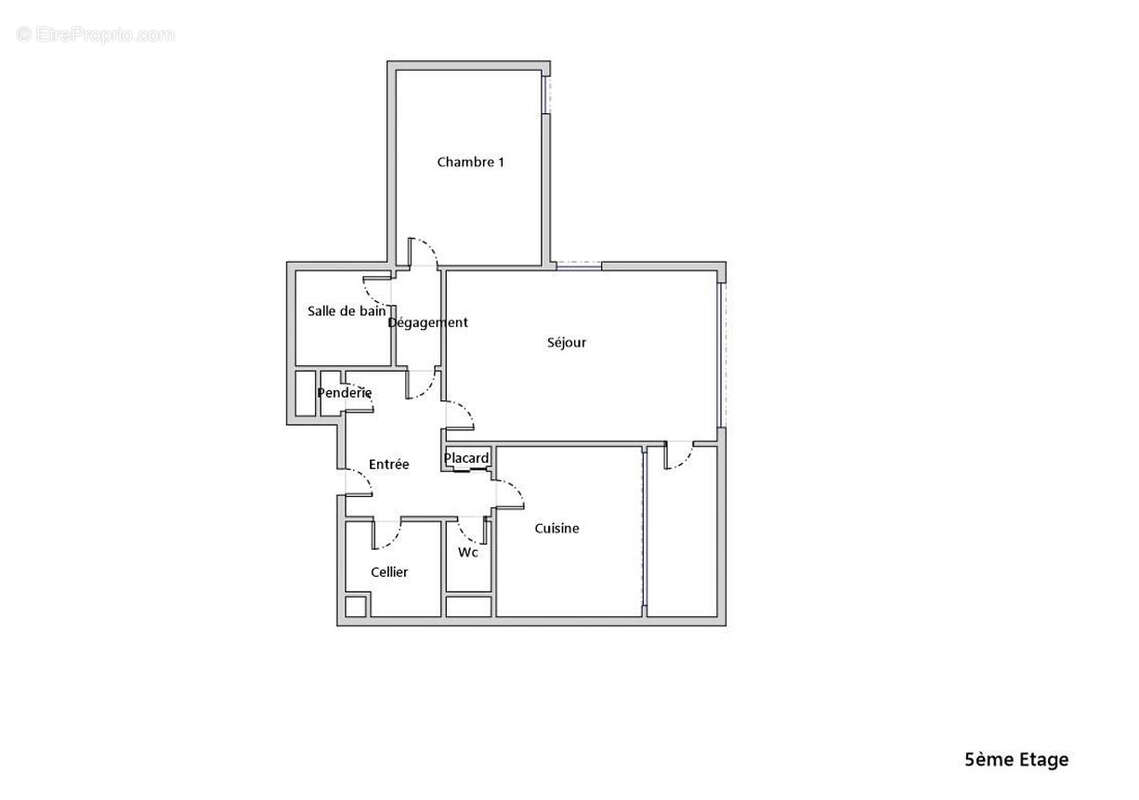 Appartement T2 de 57 m² avec balcon - Isolation extérieure déjà financée - photo 9