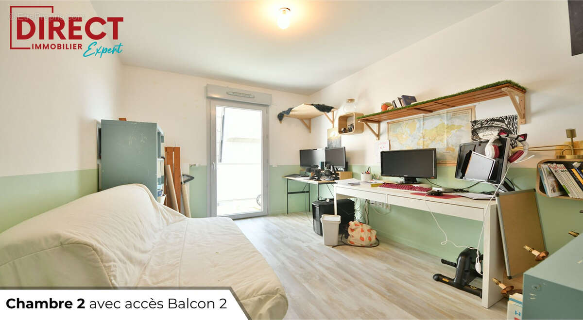 Quartier neo c - app traversant 4p 85m2 + 2 balcons + 2 parkings - photo 14