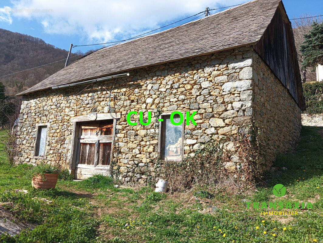 Face sud - Maison à SAINT-LARY