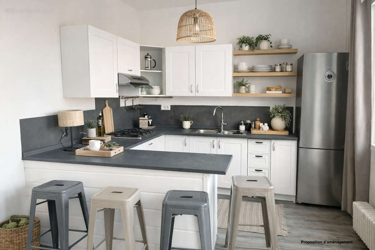 Cuisine - Appartement à BIARRITZ