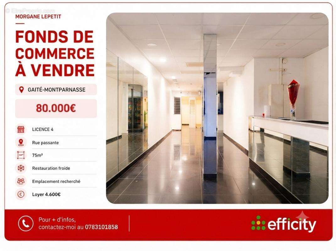 Commerce à PARIS-14E