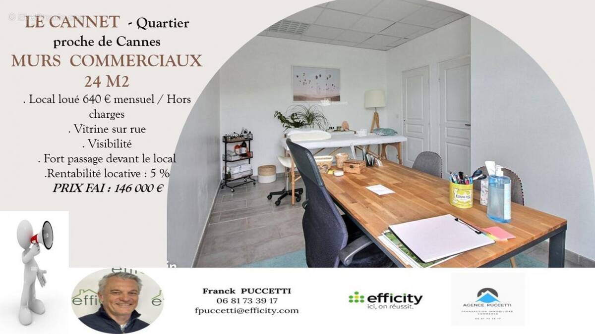 Commerce à LE CANNET