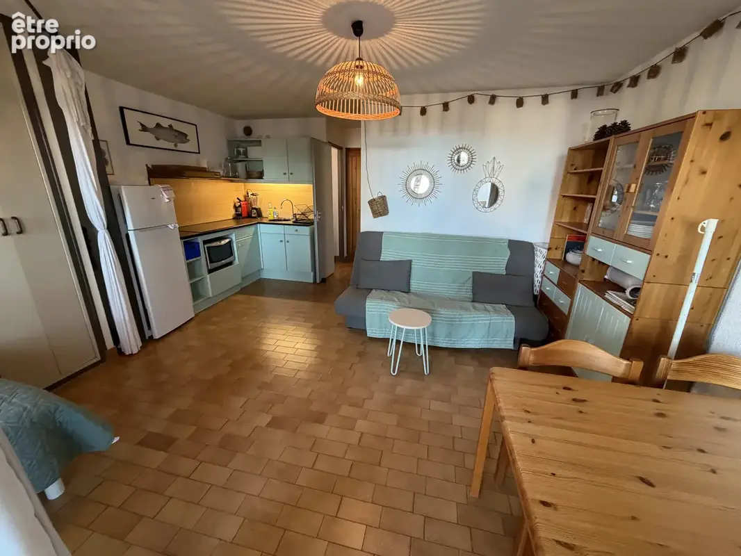 Rare et prisé   Studio cabine en RDC avec grande terrasse de 20 m2 (Vue parc, lac et montagne) - photo 13