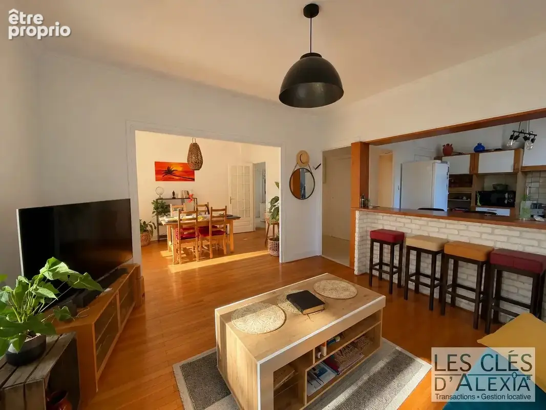 T3 de 69 m² Lumineux – Balcon – Oullins - photo 4