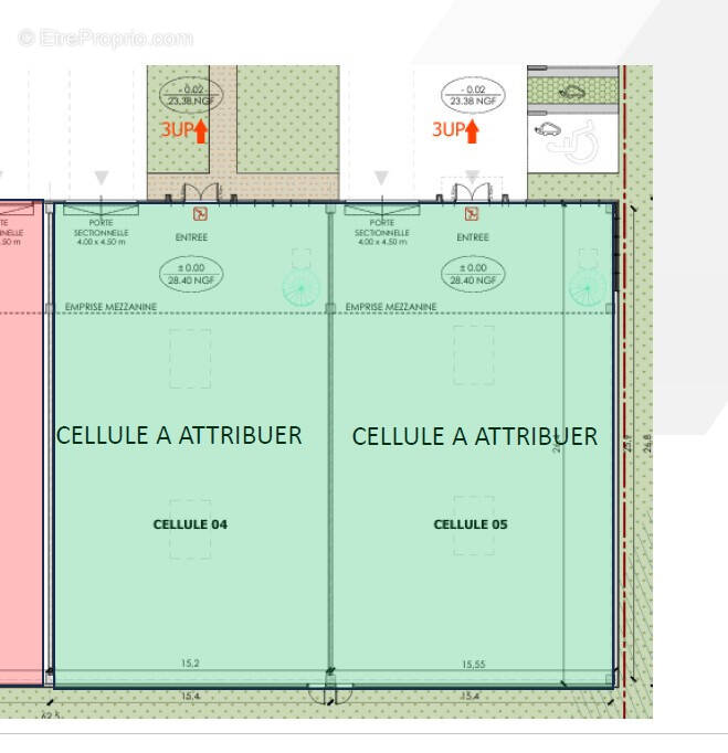Mees batiment neuf 800m2 divisible - - photo 2