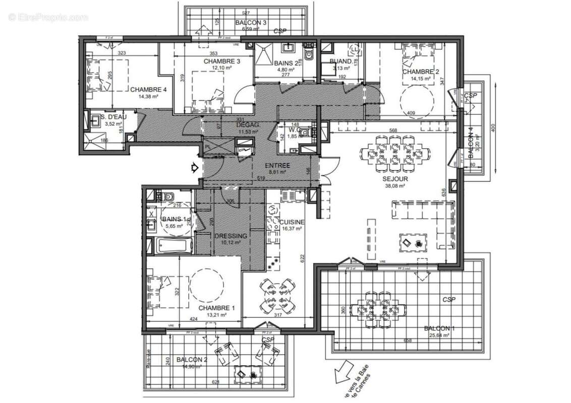 Photo 8 - Appartement à LE CANNET