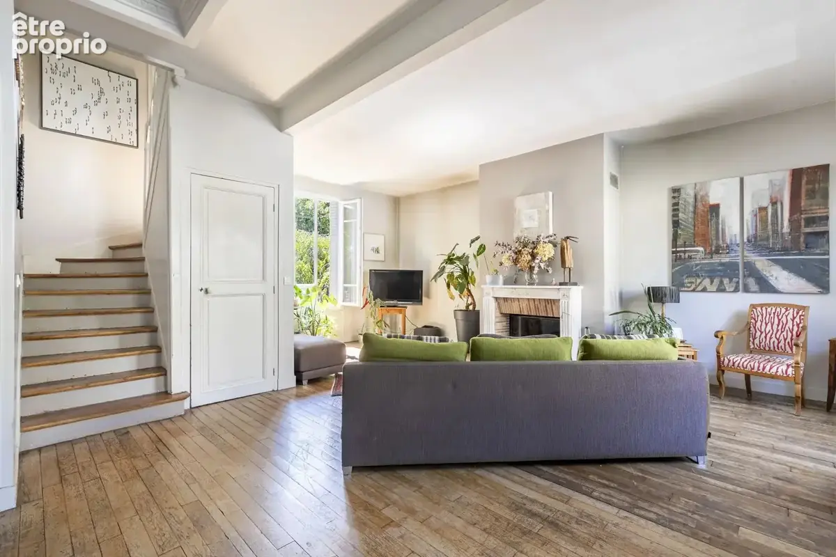 CHAVILLE -  Parc FOURCHON - Belle Meulière sur Terrain 494m² - photo 7