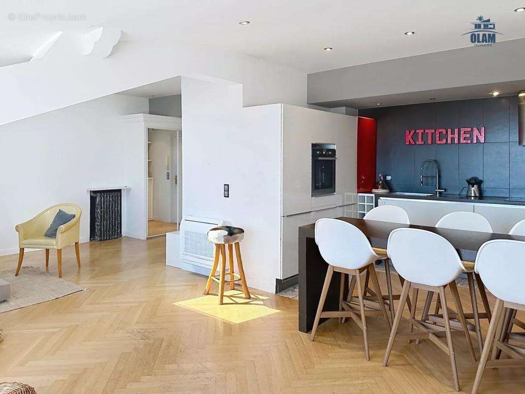 Cannes Montrose - appartement 3 pièces atypique, 105 M2, vue mer - photo 6