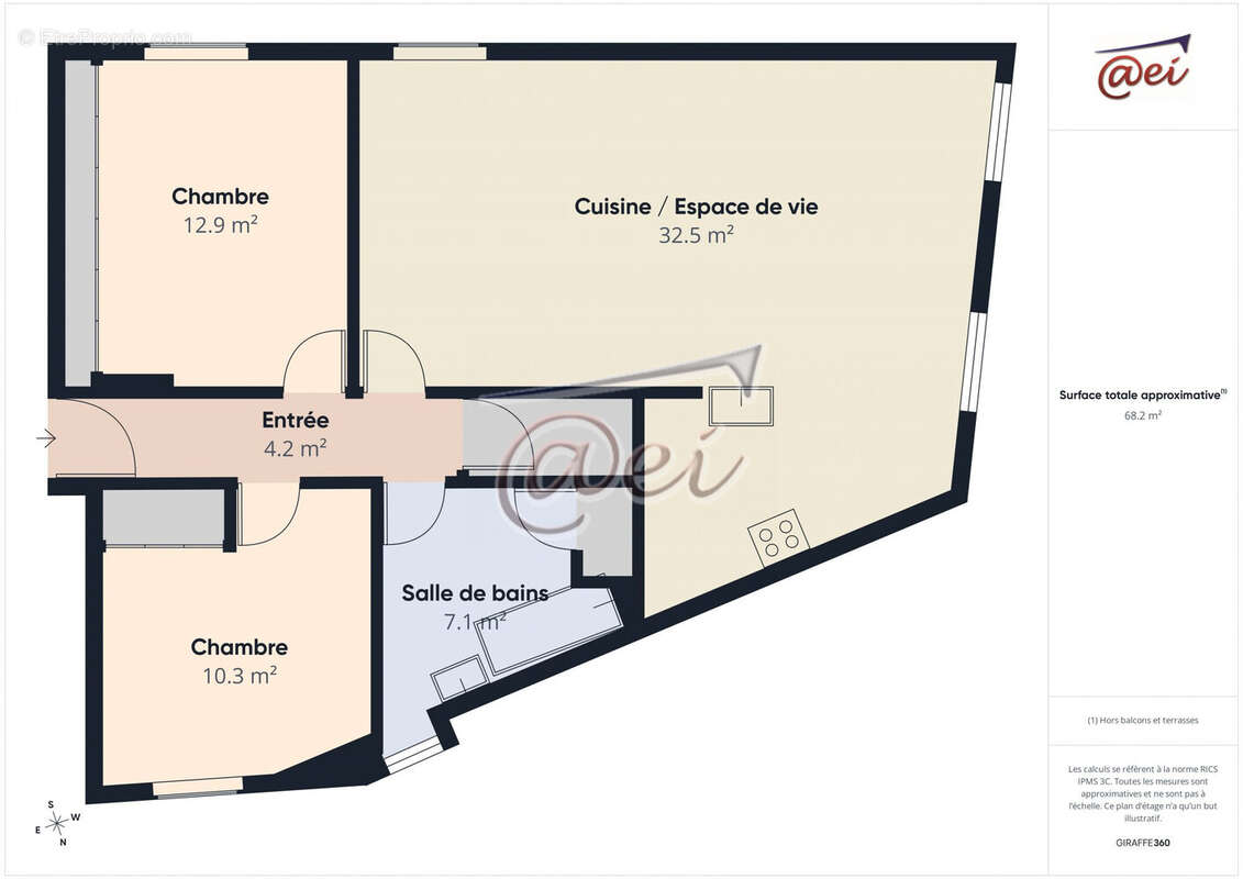 Appartement 68 m² à Pourrieres  - photo 3
