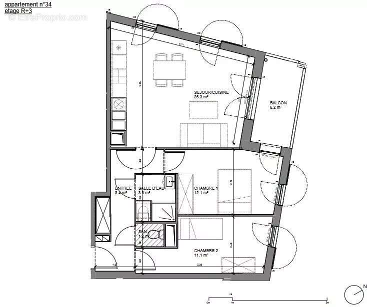 Appartement à BIGANOS